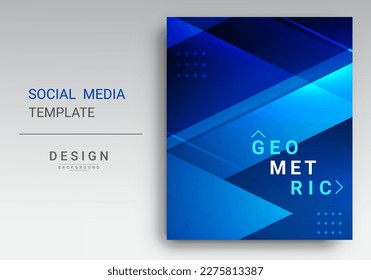 Abstrakter, geometrischer, bunter Illustrationshalböden, Hintergrund