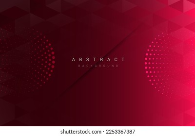 Abstract geometric colorful image presentation illustration design background