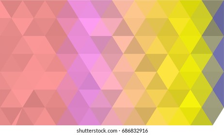 Abstract Geometric Colorful Low Poly Background. Creative Design