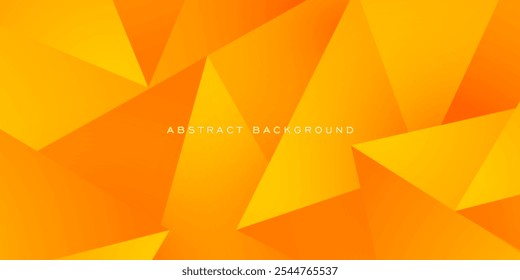 Abstrato geométrico colorido tema triângulo laranja sobrepor fundo para design gráfico. Vetor Eps10