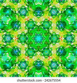 Abstract geometric colorful ornamental pattern. Vector EPS10.