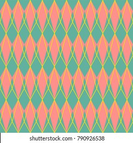 Abstract geometric colorful pattern