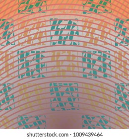 Abstract geometric colorful pattern for background. Decorative backdrop can be used for wallpaper, pattern fills, web page background, surface textures.