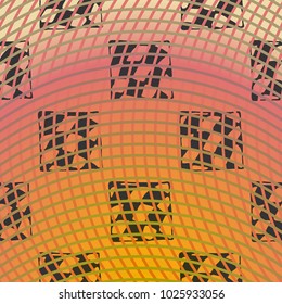 Abstract geometric colorful pattern for background. Decorative backdrop can be used for wallpaper, pattern fills, web page background, surface textures.