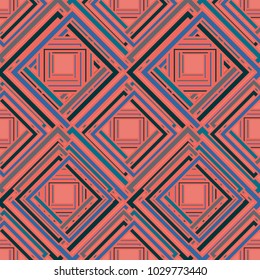 Abstract geometric colorful pattern for background. Decorative backdrop can be used for wallpaper, pattern fills, web page background, surface textures.