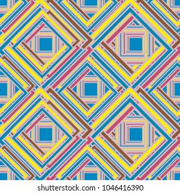 Abstract geometric colorful pattern for background. Decorative backdrop can be used for wallpaper, pattern fills, web page background, surface textures.