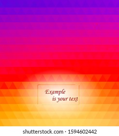 Abstract geometric colorful pattern for background. Decorative backdrop can be used for wallpaper, pattern fills, web page background, surface textures