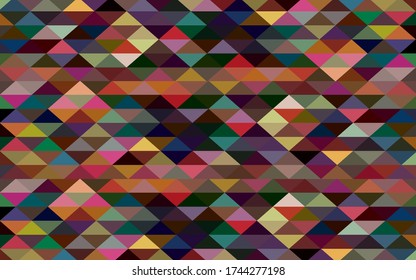 Abstract geometric colorful pattern for background. Decorative backdrop can be used for wallpaper, pattern fills, web page background, surface textures.