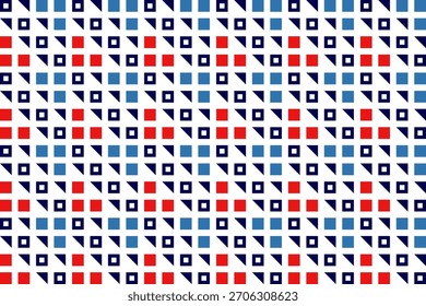 Abstrato padrão colorido geométrico fundo com formas simples minimalistas.