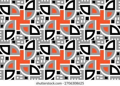 Abstrakte geometrische bunte Muster Hintergrund mit minimalistischen einfachen Formen.