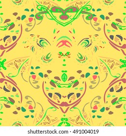 Abstract geometric colorful pattern for background. Decorative backdrop can be used for wallpaper, pattern fills, web page background, surface textures.