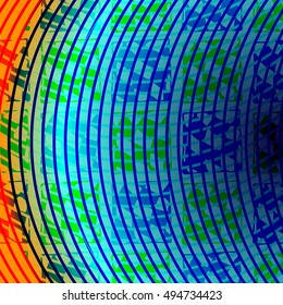 Abstract geometric colorful pattern for background. Decorative backdrop can be used for wallpaper, pattern fills, web page background, surface textures.