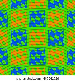 Abstract geometric colorful pattern for background. Decorative backdrop can be used for wallpaper, pattern fills, web page background, surface textures.