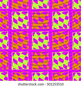 Abstract geometric colorful pattern for background. Decorative backdrop can be used for wallpaper, pattern fills, web page background, surface textures.