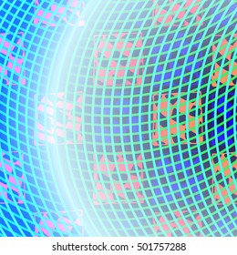 Abstract geometric colorful pattern for background. Decorative backdrop can be used for wallpaper, pattern fills, web page background, surface textures.