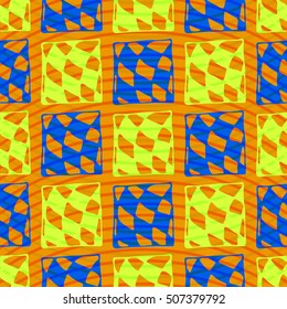 Abstract geometric colorful pattern for background. Decorative backdrop can be used for wallpaper, pattern fills, web page background, surface textures.