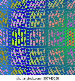 Abstract geometric colorful pattern for background. Decorative backdrop can be used for wallpaper, pattern fills, web page background, surface textures.