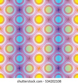 Abstract geometric colorful pattern for background. Decorative backdrop can be used for wallpaper, pattern fills, web page background, surface textures.