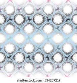 Abstract geometric colorful pattern for background. Decorative backdrop can be used for wallpaper, pattern fills, web page background, surface textures.