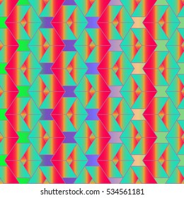 Abstract geometric colorful pattern for background. Decorative backdrop can be used for wallpaper, pattern fills, web page background, surface textures.