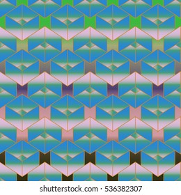 Abstract geometric colorful pattern for background. Decorative backdrop can be used for wallpaper, pattern fills, web page background, surface textures.