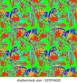 Abstract geometric colorful pattern for background. Decorative backdrop can be used for wallpaper, pattern fills, web page background, surface textures.