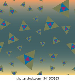 Abstract geometric colorful pattern for background. Decorative backdrop can be used for wallpaper, pattern fills, web page background, surface textures.
