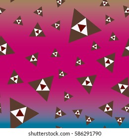 Abstract geometric colorful pattern for background. Decorative backdrop can be used for wallpaper, pattern fills, web page background, surface textures.