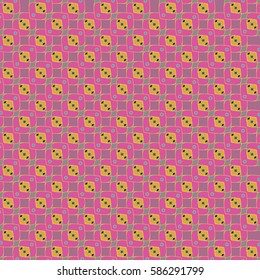 Abstract geometric colorful pattern for background. Decorative backdrop can be used for wallpaper, pattern fills, web page background, surface textures.