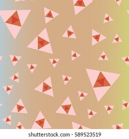 Abstract geometric colorful pattern for background. Decorative backdrop can be used for wallpaper, pattern fills, web page background, surface textures.