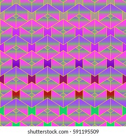 Abstract geometric colorful pattern for background. Decorative backdrop can be used for wallpaper, pattern fills, web page background, surface textures.