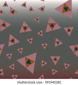 Abstract geometric colorful pattern for background. Decorative backdrop can be used for wallpaper, pattern fills, web page background, surface textures.
