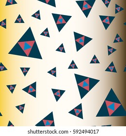 Abstract geometric colorful pattern for background. Decorative backdrop can be used for wallpaper, pattern fills, web page background, surface textures.