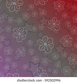 Abstract geometric colorful pattern for background. Decorative backdrop can be used for wallpaper, pattern fills, web page background, surface textures.