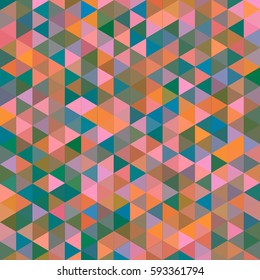 Abstract geometric colorful pattern for background. Decorative backdrop can be used for wallpaper, pattern fills, web page background, surface textures.