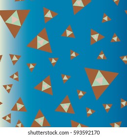Abstract geometric colorful pattern for background. Decorative backdrop can be used for wallpaper, pattern fills, web page background, surface textures.