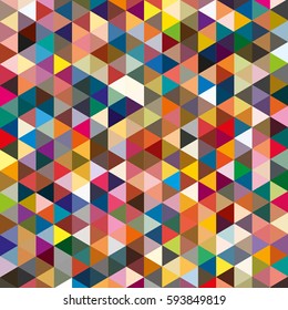Abstract geometric colorful pattern for background. Decorative backdrop can be used for wallpaper, pattern fills, web page background, surface textures.