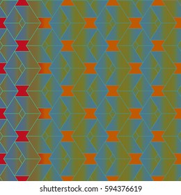 Abstract geometric colorful pattern for background. Decorative backdrop can be used for wallpaper, pattern fills, web page background, surface textures.