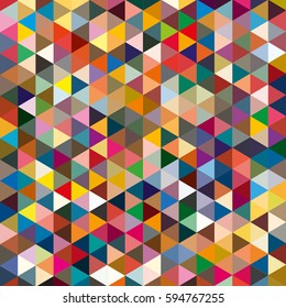 Abstract geometric colorful pattern for background. Decorative backdrop can be used for wallpaper, pattern fills, web page background, surface textures.
