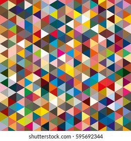 Abstract geometric colorful pattern for background. Decorative backdrop can be used for wallpaper, pattern fills, web page background, surface textures.