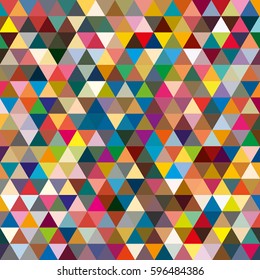 Abstract geometric colorful pattern for background. Decorative backdrop can be used for wallpaper, pattern fills, web page background, surface textures.