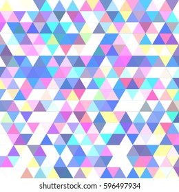 Abstract geometric colorful pattern for background. Decorative backdrop can be used for wallpaper, pattern fills, web page background, surface textures.