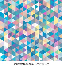 Abstract geometric colorful pattern for background. Decorative backdrop can be used for wallpaper, pattern fills, web page background, surface textures.