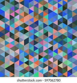 Abstract geometric colorful pattern for background. Decorative backdrop can be used for wallpaper, pattern fills, web page background, surface textures.