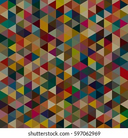 Abstract geometric colorful pattern for background. Decorative backdrop can be used for wallpaper, pattern fills, web page background, surface textures.