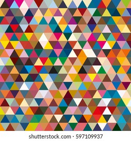 Abstract geometric colorful pattern for background. Decorative backdrop can be used for wallpaper, pattern fills, web page background, surface textures.