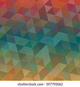 Abstract geometric colorful pattern for background. Decorative backdrop can be used for wallpaper, pattern fills, web page background, surface textures.