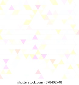 Abstract geometric colorful pattern for background. Decorative backdrop can be used for wallpaper, pattern fills, web page background, surface textures.