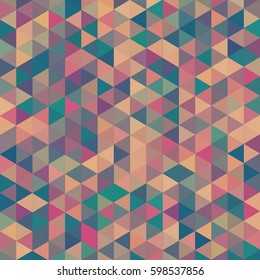 Abstract geometric colorful pattern for background. Decorative backdrop can be used for wallpaper, pattern fills, web page background, surface textures.
