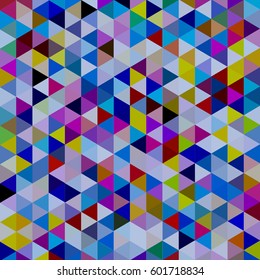 Abstract geometric colorful pattern for background. Decorative backdrop can be used for wallpaper, pattern fills, web page background, surface textures.